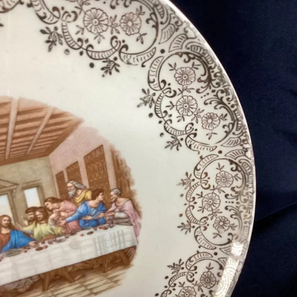 Vintage Lord’s Last Supper Wall Plate